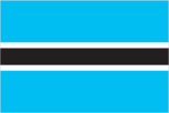 Botswana flag