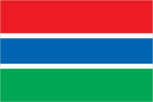 Gambia, The flag